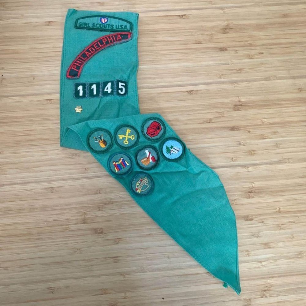 Vintage Girl Scouts Troop Sash
